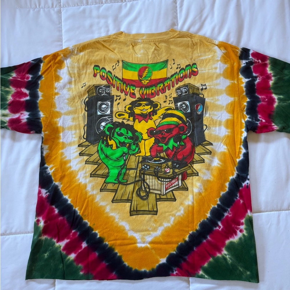 Grateful “Dread” Dead Tie-Dye T-Shirt - Picture 14 of 15